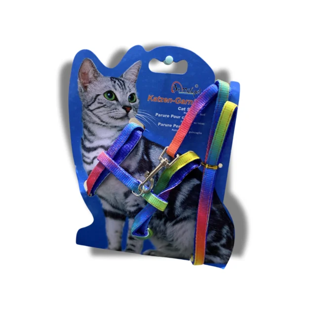 Arnés para Gato Arcoíris