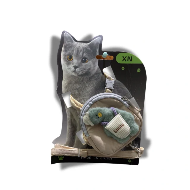 Arnés con Mochila para Gato