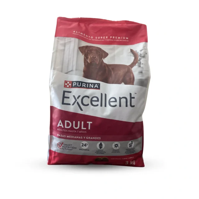 Excellent Perros Adulto Razas Medianas y Grandes 3kg